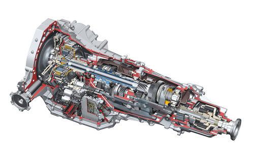 图为奥迪的S-Tronic双离合变速器