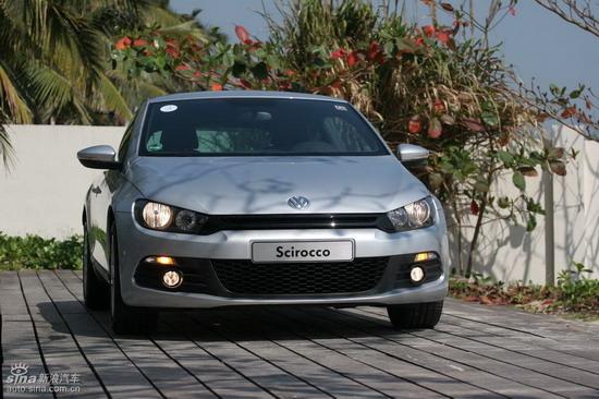 图为搭载DSG变速器的Scirocco尚酷